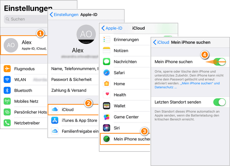 Auf iPhone iCloud Sperre entfernen