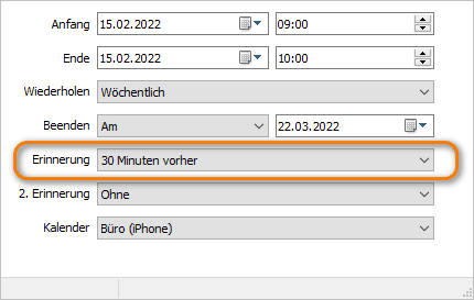 iPhone Kalender Benachrichtigung aktivieren