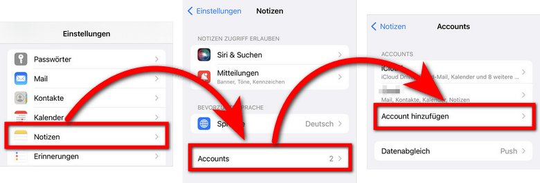 Gmail Account mit iPhone synchronisieren