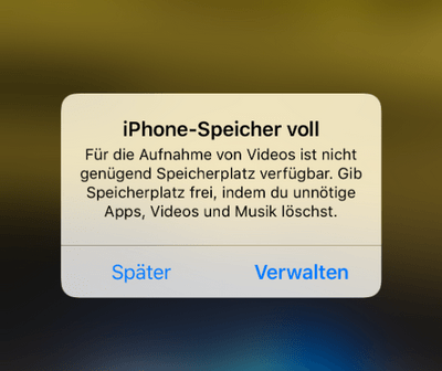 iPhone Fotos aufräumen