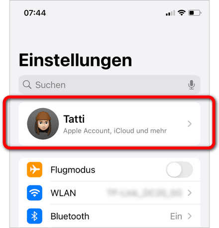 Wo ist deaktivieren iPhone Schritte