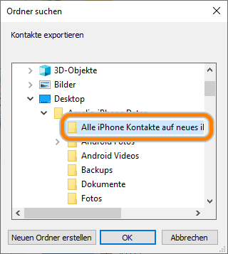Kontakte übertragen iPhone in ein paar Klicks