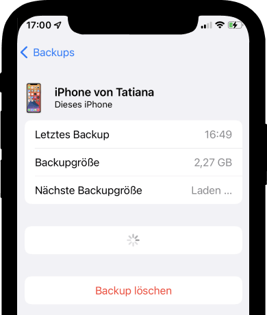 WhatsApp Backup geht nicht - Backups löschen
