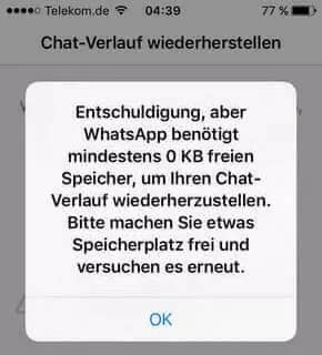 WhatsApp Backup hängt: 9 Lösungen