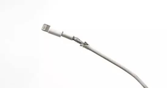 iPhone Fotos importieren geht nicht: Kabel kaputt