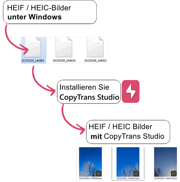 HEIF Plugin Windows 10 und 11