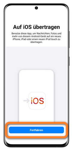 Daten von Samsung auf iPhone übertragen