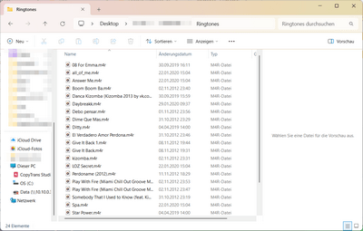 MP3 Datei als Klingelton iPhone