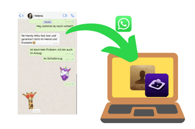WhatsApp Chat exportieren PDF
