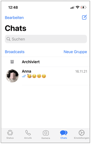 Alternativen WhatsApp Interface