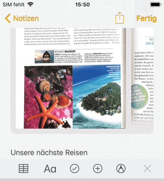 Bilder als pdf speichern