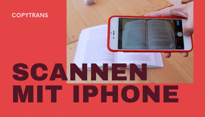 Scannen mit iPhone