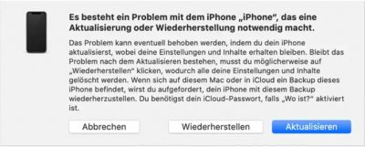 iPhone geht nicht mehr an | Lösung und Daten retten