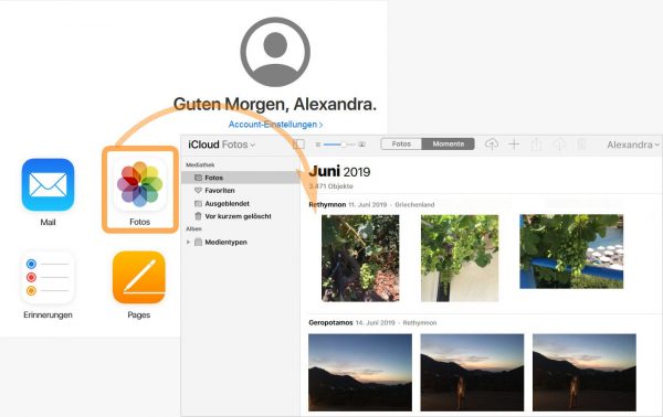 iCloud auf PC