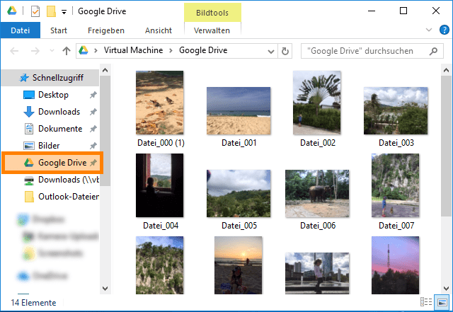 iPad Fotos mit Google-Drive auf PC übertragen