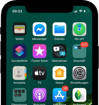 iPhone 8 Screenshot auf iPhone gespeichert