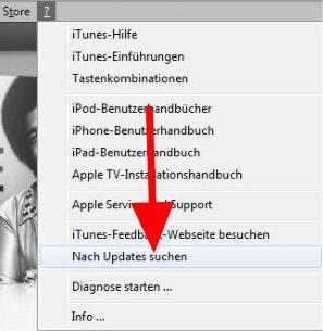 iTunes auf die neue Version aktualisieren