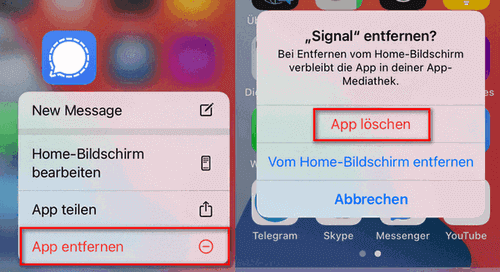 Apps löschen und Speicherplatz freigeben wenn iPad Speicher voll