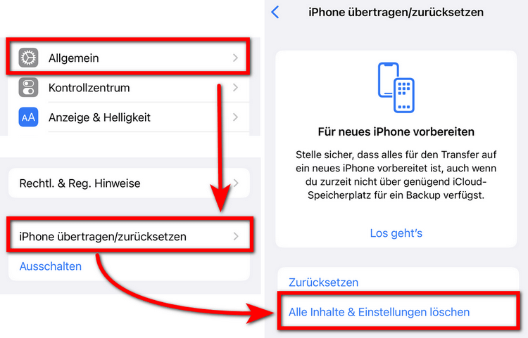 Apple ID wurde gehackt - iPhone zurücksetzen