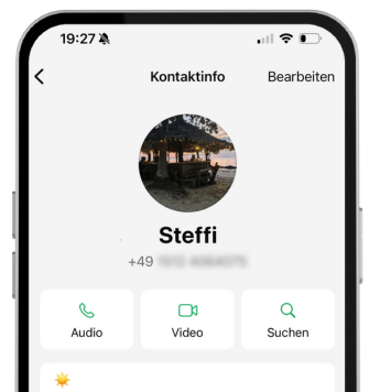WhatsApp Profilbild speichern Kontaktinfo