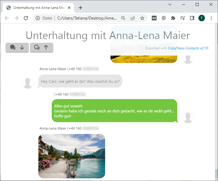 WhatsApp Backup auf PC speichern