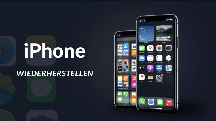 iPhone wiederherstellen: Software Vergleich