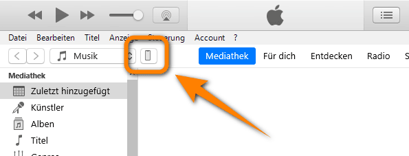 iPhone Backup wiederherstellen iTunes