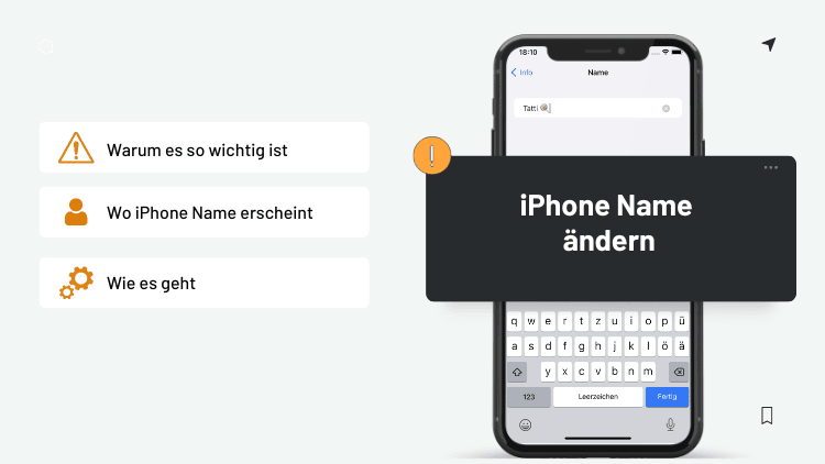 iPhone Name ändern so geht es