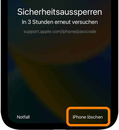 iPhone entsperren ohne Code