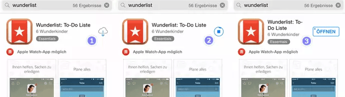 iPphone Apps verschwinden: erneut herunterladen