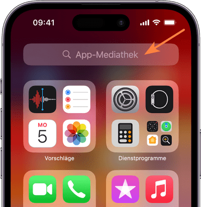App Mediathek iPhone