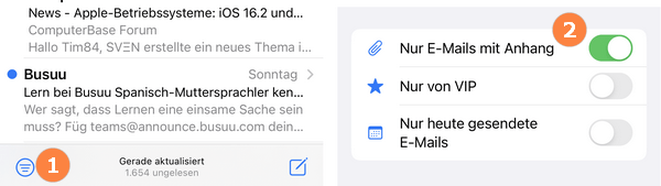 Anhängen in E-Mails löschen
