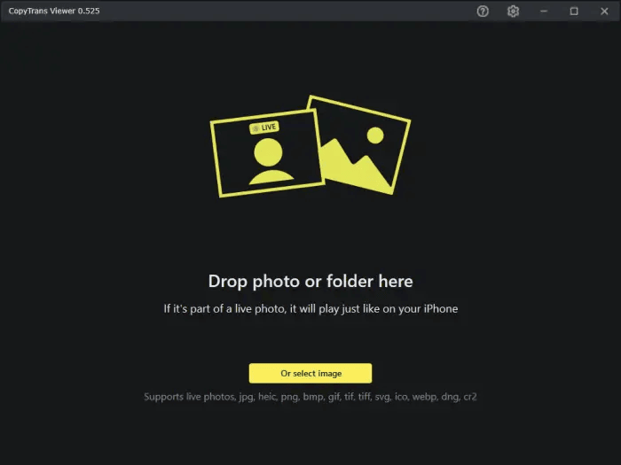 Fotos mit CopyTrans Viewer anzeigen