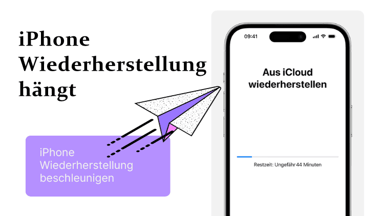 iPhone Wiederherstellung hängt