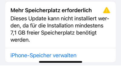 iTunes erkennt iPhone nicht - Update fehlgeschlagen