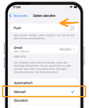 iPhone-Akku schnell leer ohne Benutzung