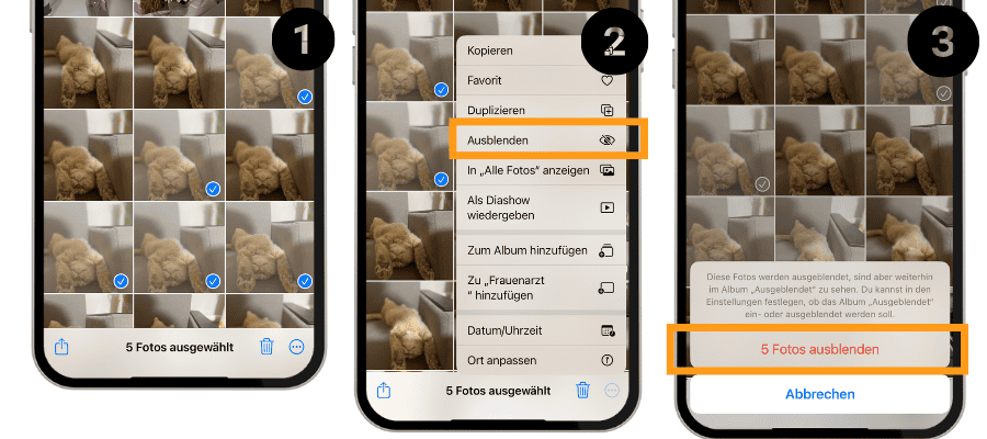 iPhone Fotos verstecken Anleitung