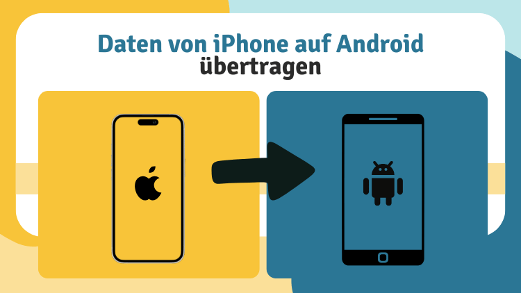 Daten von iPhone auf Android 3 Wege