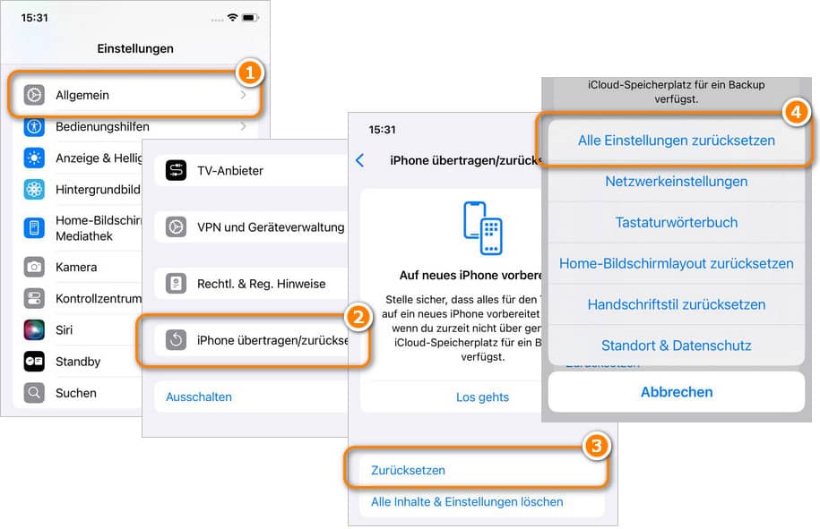 Nicht alle Bilder vom iPhone werden auf PC angezeigt