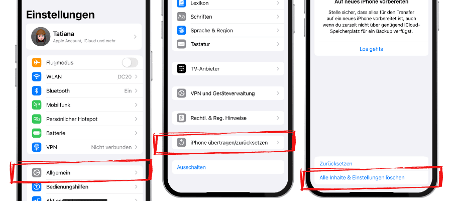 WhatsApp von Android auf iPhone vorbereiten
