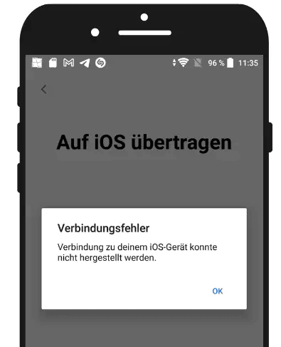 WhatsApp von Android auf iPhone Move to iOS