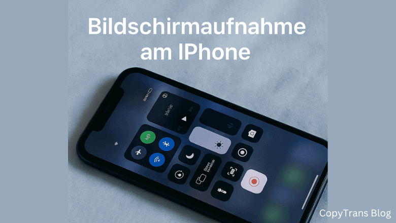 iPhone Bildschirmaufnahme