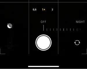 Nachtmodus Kamera iPhone